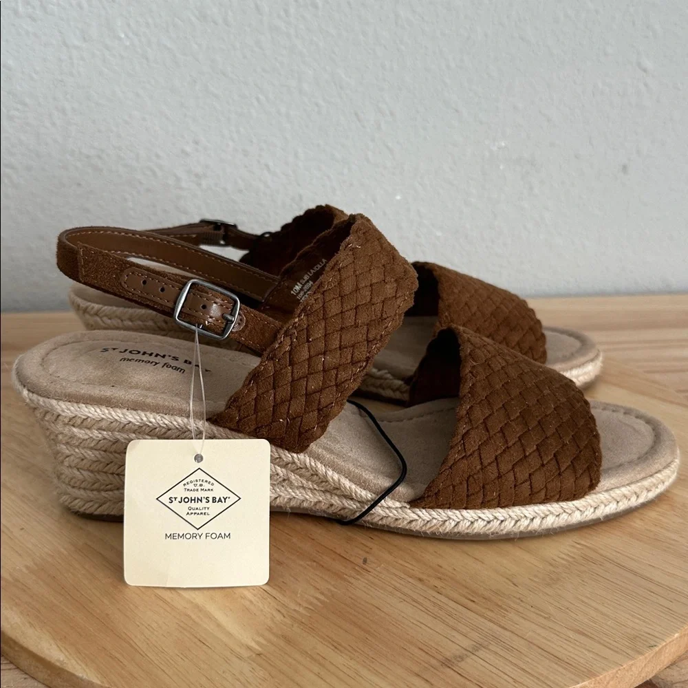 St. John's Bay Womens Lajolla Wedge Sandals